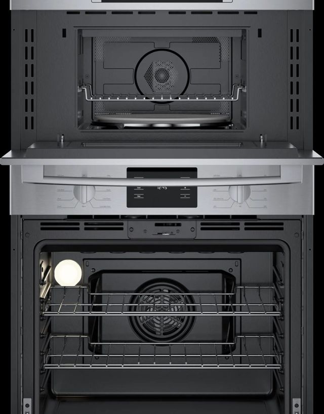 Bosch 500 Series 30" Stainless Steel Oven/Micro Combination Electric Wall Oven-3