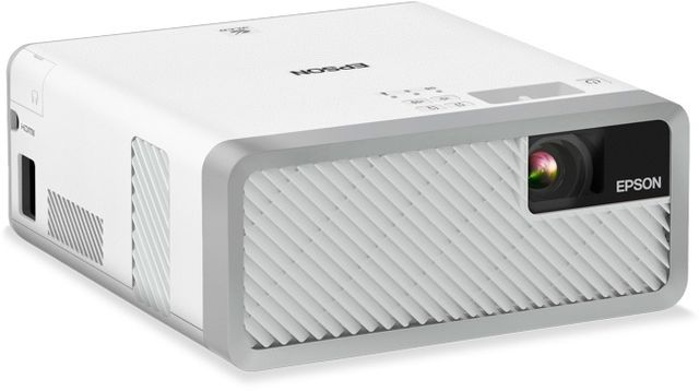 Epson® White EF-100 Mini-Laser Streaming Projector with Android TV 1