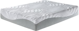 Sierra Sleep® By Ashley® 12" Memory Foam Medium Tight Top King Mattress in a Box
