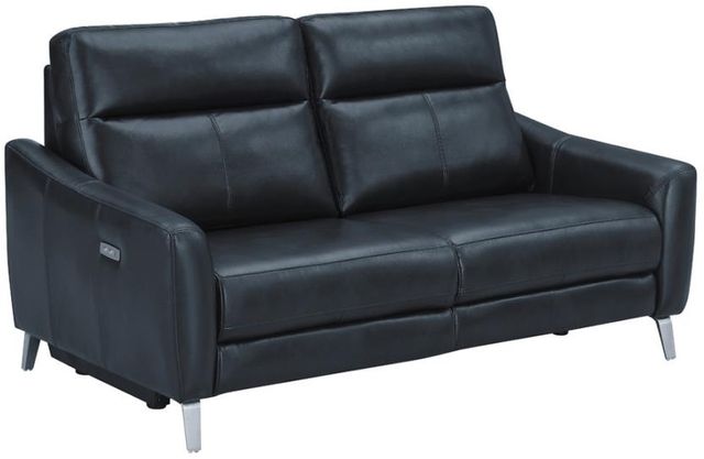 Coaster® Derek Blue Upholstered Power Sofa 0