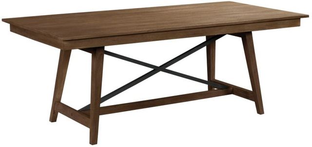 Kincaid Furniture The Nook Hewned Maple 80" Trestle Table