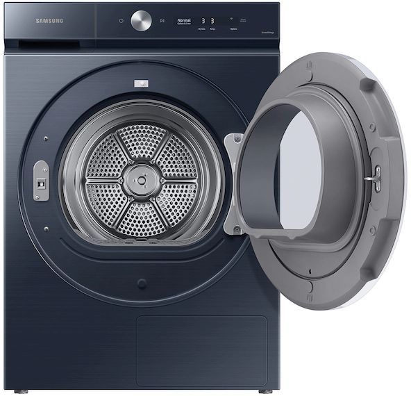 Samsung Bespoke 7.8 Cu. Ft. Brushed Navy Front Load Electric Dryer-2