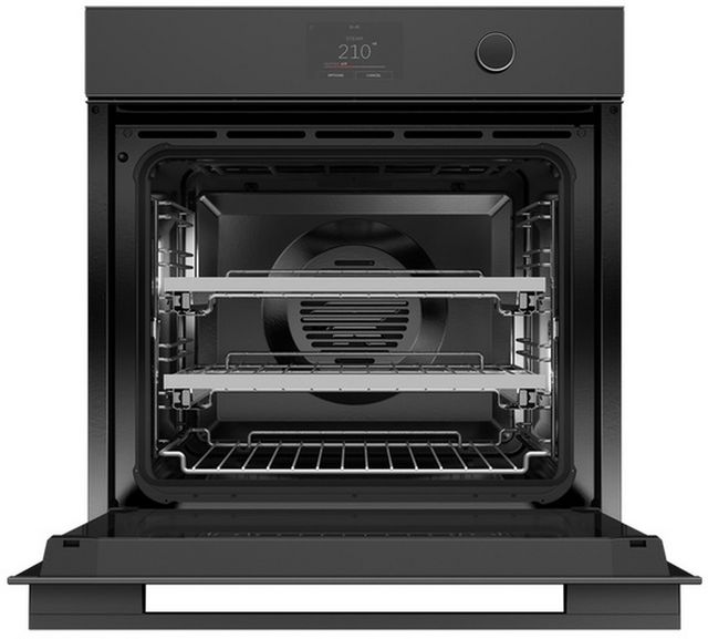 Fisher & Paykel Series 11 24" Black Glass Combination Steam Oven-2