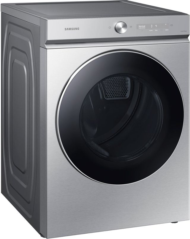 Samsung Bespoke 8900 Series 7.6 Cu. Ft. Silver Steel Front Load Electric Dryer 2
