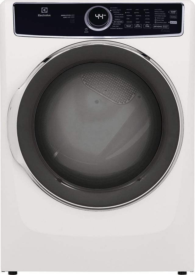 Electrolux 8.0 Cu. Ft. White Front Load Gas Dryer 20