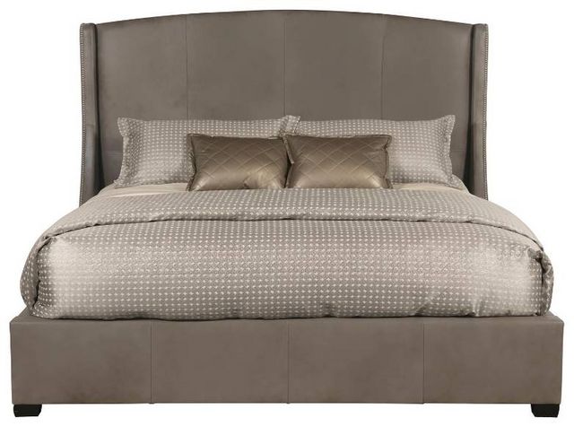 Bernhardt Cooper Gray Queen Upholstered Bed 1