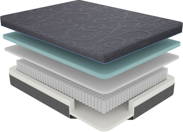 Homelegance® Bedding 11" Hybrid Medium Queen Mattress in a Box 100