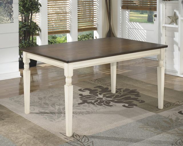Signature Design by Ashley® Whitesburg Two-tone Dining Room Table 5