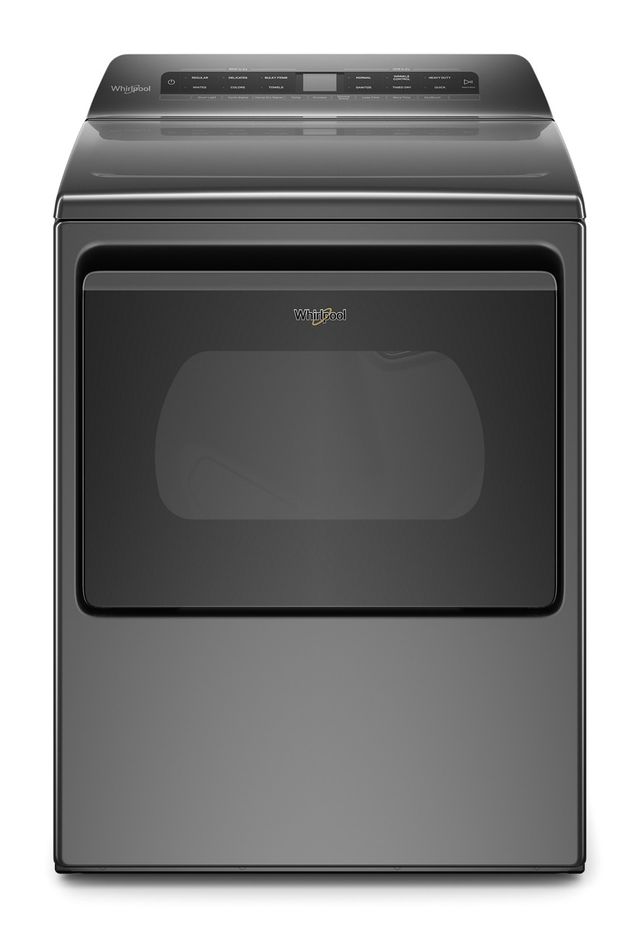 Whirlpool® 7.4 Cu. Ft. Chrome Shadow Top Load Electric Dryer