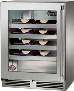 Perlick® Signature Series Sottile 3.1 Cu. Ft. Stainless Steel Outdoor Wine Cooler 