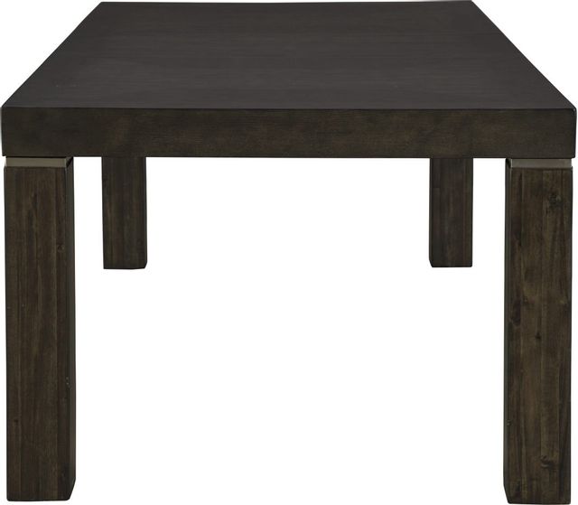Signature Design by Ashley® Hyndell Dark Brown Expandable Dining Table 2