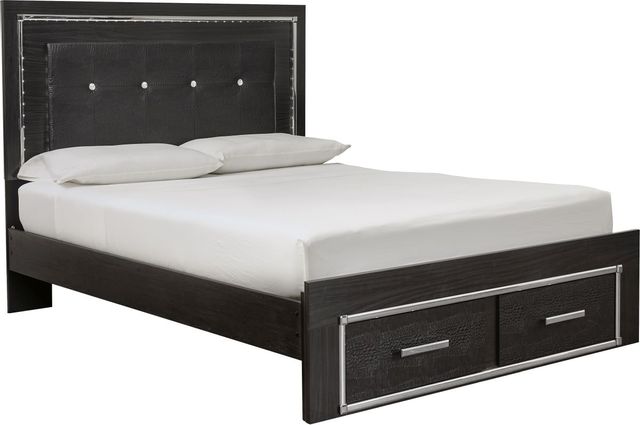 Signature Design by Ashley® Kaydell Black Queen Storage Panel Bed -0