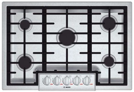 Bosch Benchmark® Series 37" Stainless Steel Gas Cooktop-0