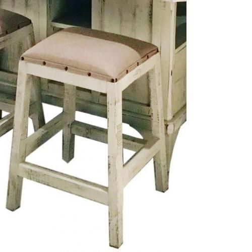 Vintage Furniture Biscayne Backless Barstool-0