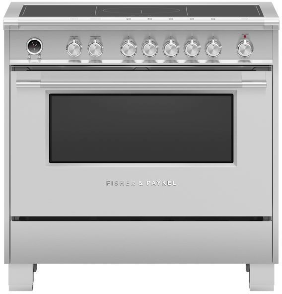 Fisher & Paykel Series 9 36" Stainless Steel Induction Range-0