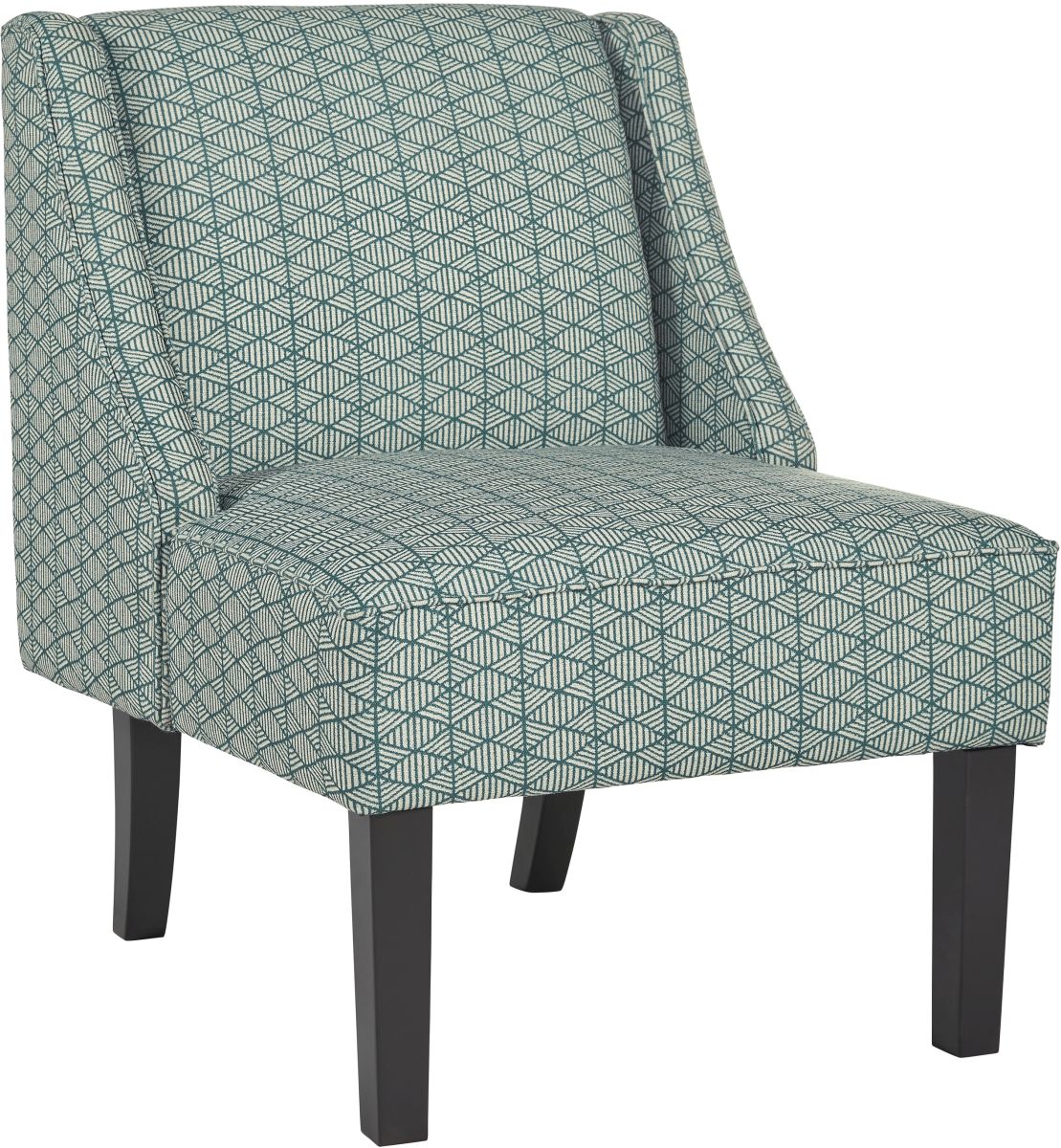 Signature Design by Ashley® Janesley Teal/Cream Accent Chair