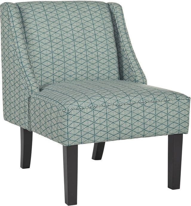 Signature Design by Ashley® Janesley Teal/Cream Accent Chair-0
