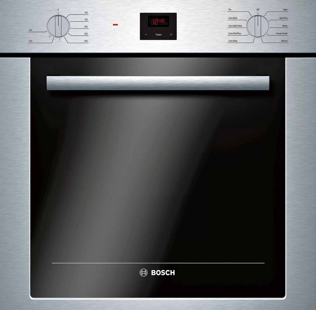 Bosch® 500 Series 24" Stainless Steel Single Electric Wall Oven-0