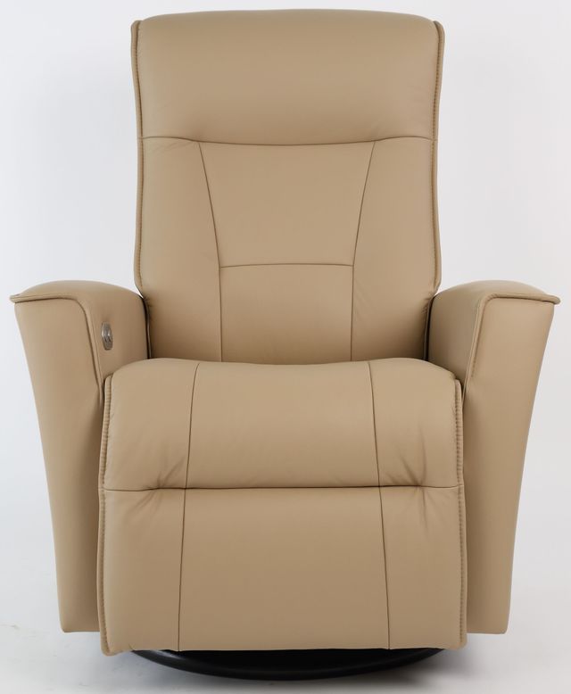 Fjords® Relax Harstad Latte Small Dual Motion Swivel Recliner 1