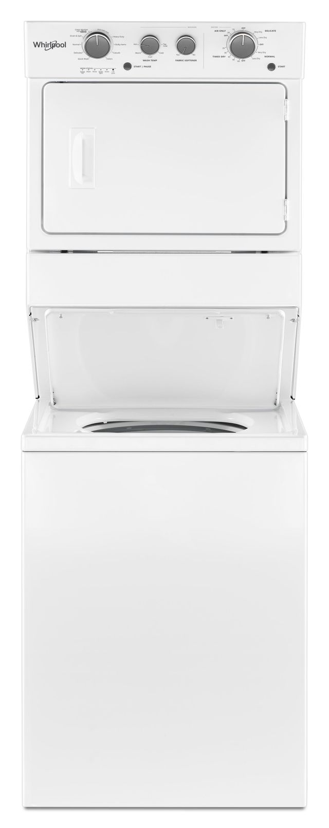 Whirlpool® Gas Stacked Laundry-White 7
