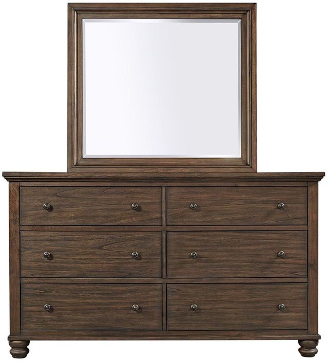 Aspenhome® Hudson Valley Chestnut Dresser and Mirror
