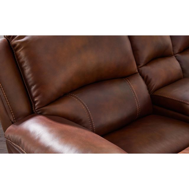 Cheers Lexington 6-Piece Leather Power Reclining Sectional with Power Headrests-1