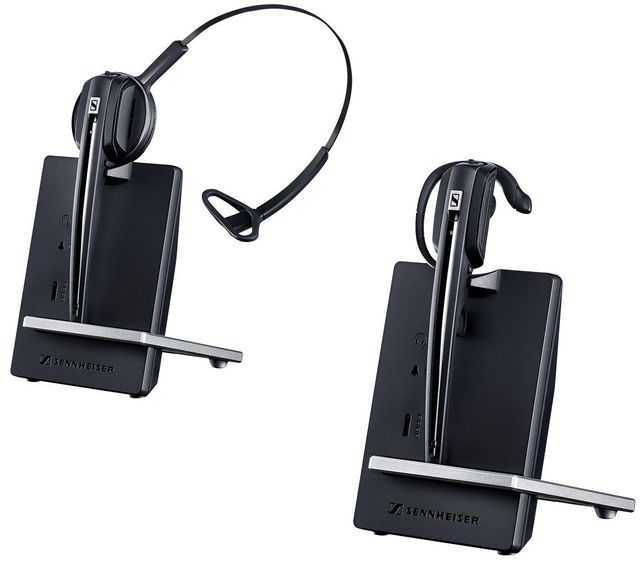 Sennheiser D 10 USB ML Black Single-Sided Headset 1
