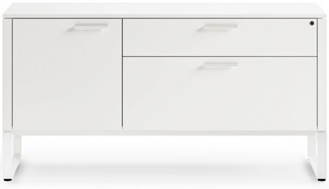 BDI Linea™ Satin White Multifunction Cabinet