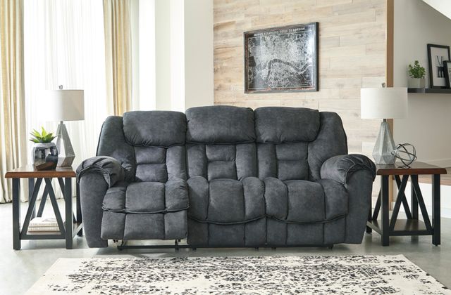 Signature Design by Ashley® Capehorn Granite Reclining Sofa-2
