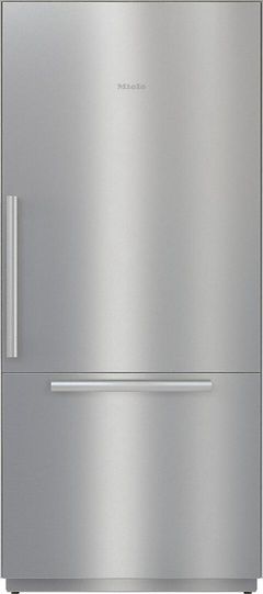 Miele MasterCool™ 19.6 Cu. Ft. Stainless Steel Counter Depth Bottom Freezer Refrigerator