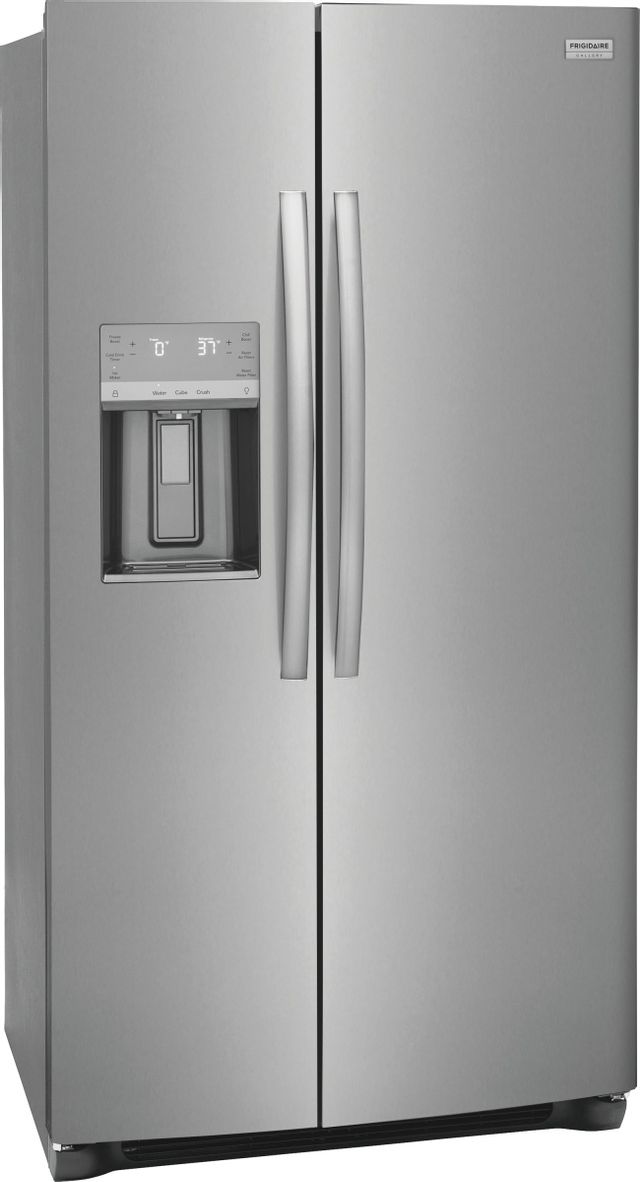 Frigidaire Gallery® 25.6 Cu. Ft. Smudge-Proof® Stainless Steel Side-by-Side Refrigerator 1