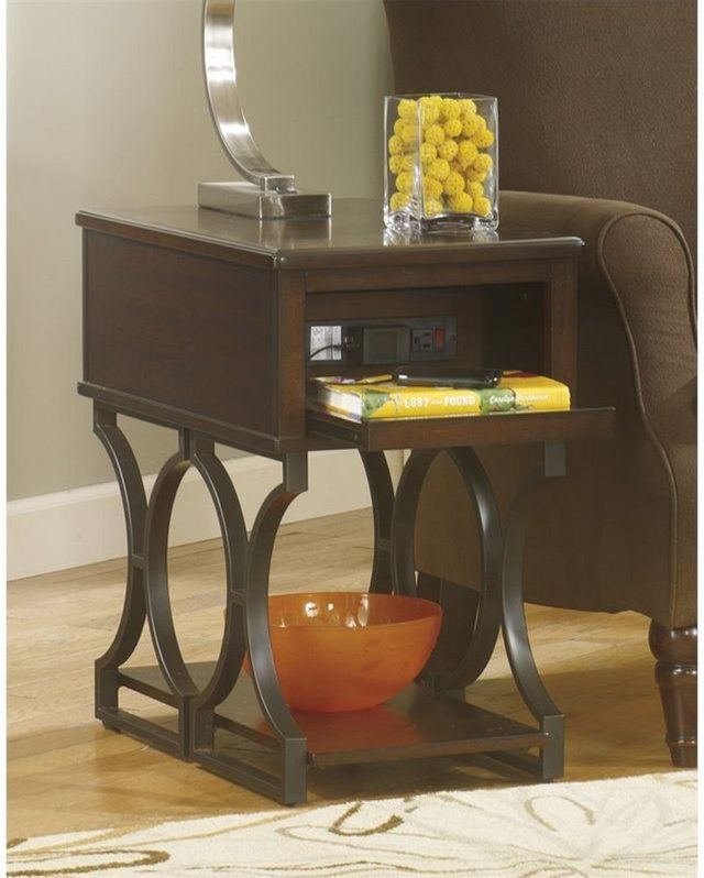 Signature Design by Ashley® Jaysteen Dark Brown Chairside End Table