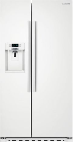 Samsung 22 Cu. Ft. Counter Depth Side-By-Side Refrigerator-White
