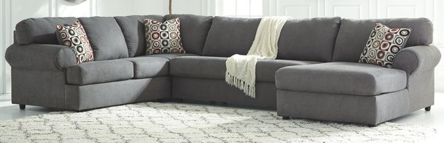 Signature Design by Ashley® Jayceon Steel 3-Piece Sectional with Chaise 1