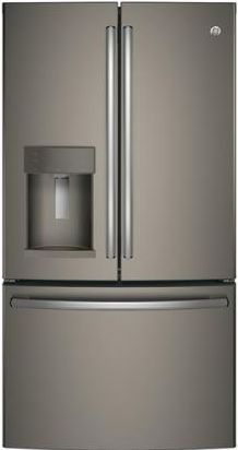 GE® Series 27.8 Cu. Ft. Slate French Door Refrigerator-GFE28GMKES