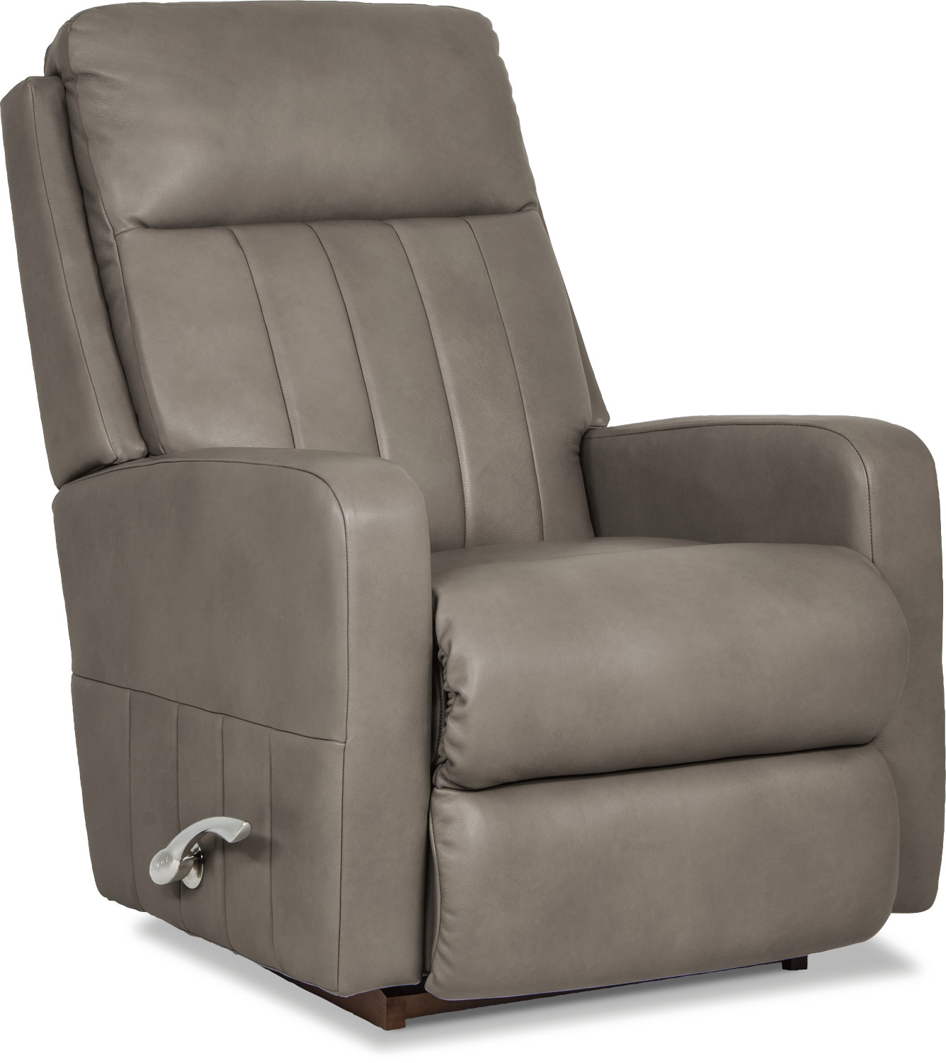 Gray leather best sale lazy boy recliner