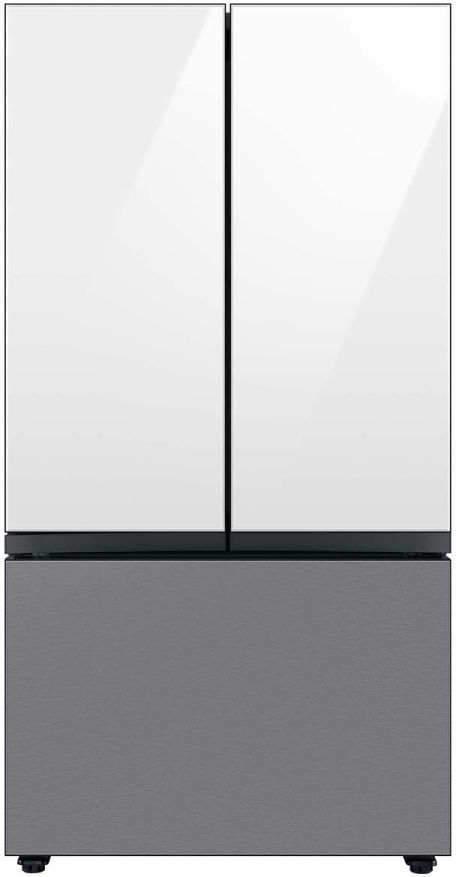 Samsung Bespoke 36" Stainless Steel French Door Refrigerator Bottom Panel-1