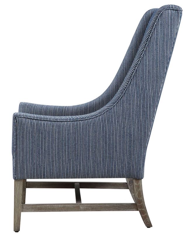 Uttermost® Galiot Blue Accent Chair-2