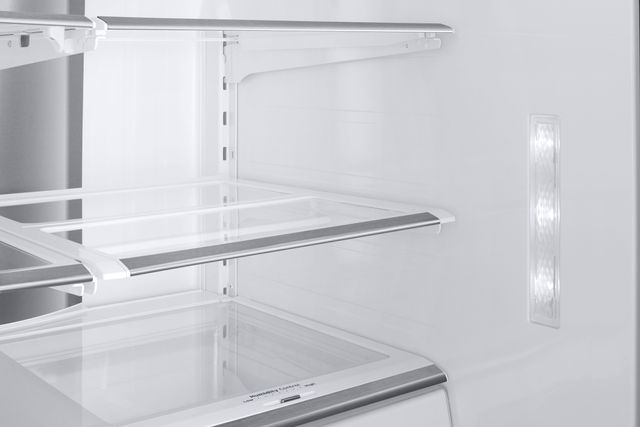 Samsung 28 Cu. Ft. 4-Door French Door Food Showcase Refrigerator-Fingerprint Resistant Black Stainless Steel 8