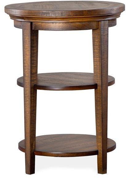 Magnussen Home® Bay Creek Toasted Nutmeg Accent End Table 0