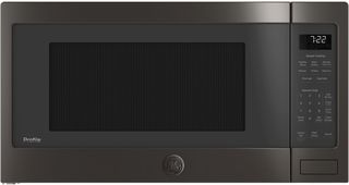 GE Profile™ 2.2 Cu. Ft. Black Stainless Steel Countertop Sensor Microwave