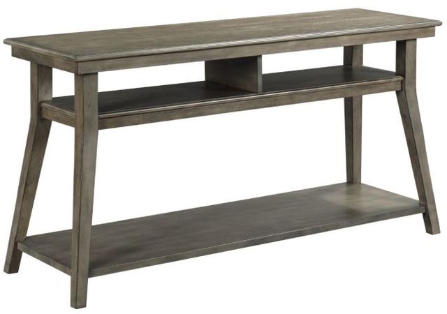 Kincaid® Cascade Grey Lamont Sofa Table-0