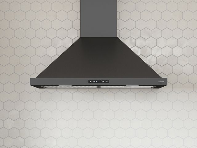 Zephyr Core Collection Ombra 30" Black Stainless Steel Wall Mounted Range Hood 1