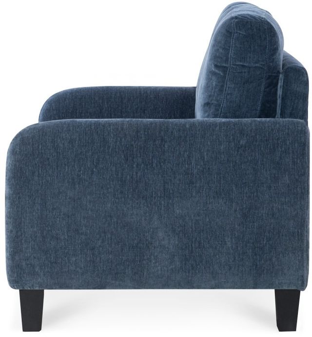 Home Furniture Outfitters Everly Blue Loveseat-2