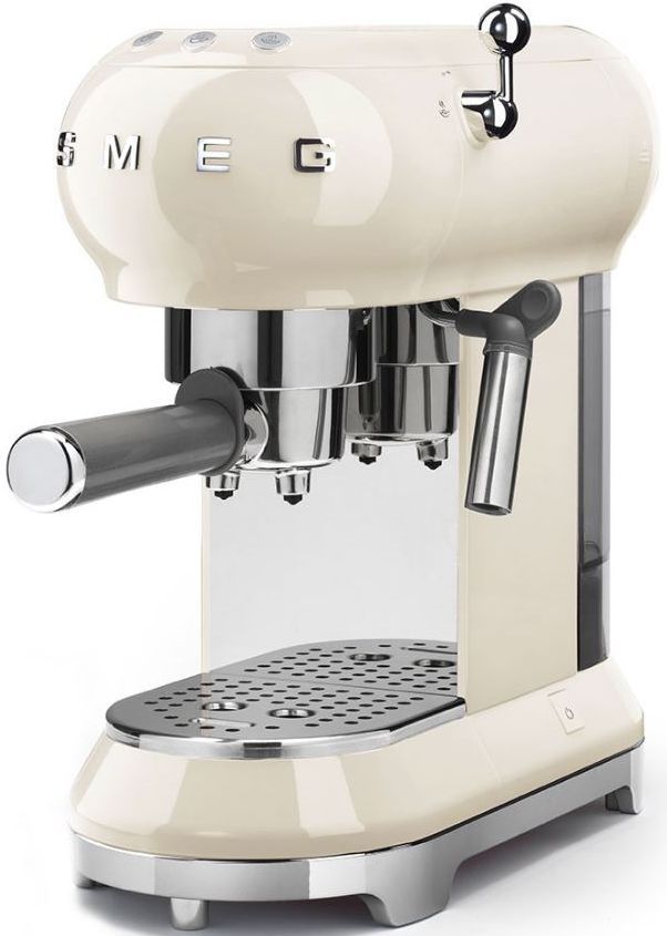 Smeg 50's Retro Style Espresso Coffee Machine-Cream 26
