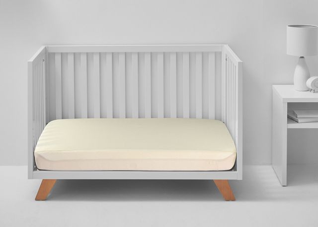 Bedgear® Dri-Tec® Performance Blue Crib Fitted Sheet 13