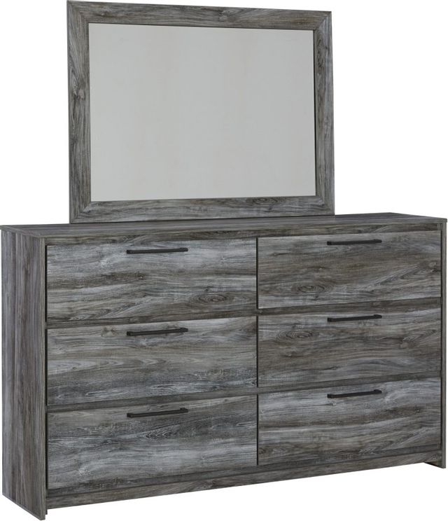Signature Design by Ashley® Baystorm Gray Dresser and Mirror Set 0
