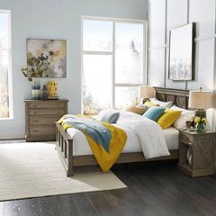 homestyles® Mountain Lodge 3-Piece Gray King Bedroom Set