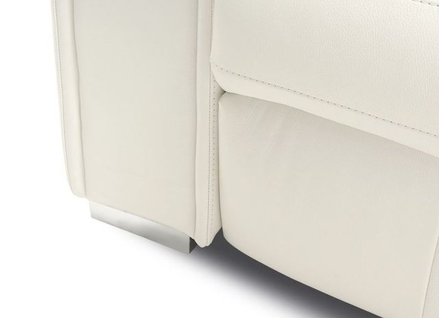 Palliser® Furniture Titan White Reclining Chaise Sofa with Power Headrest 9