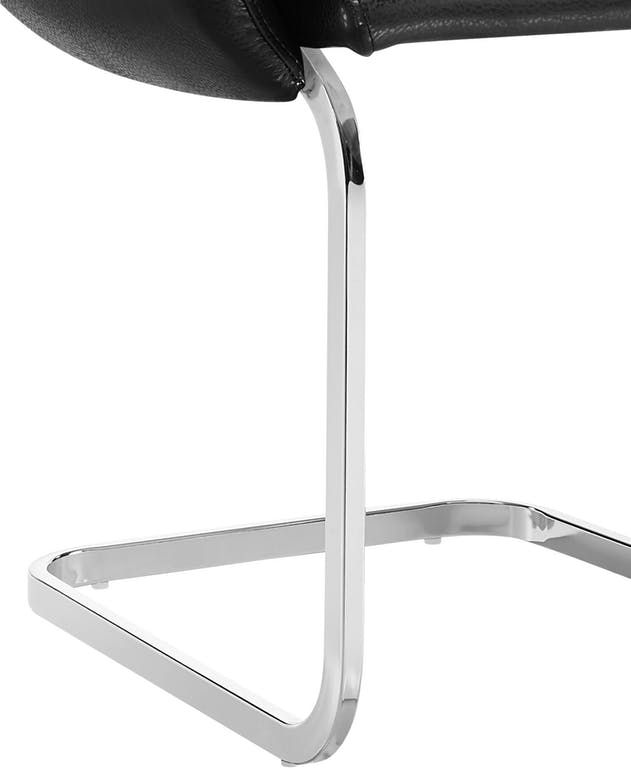 Elements International Estella Black Arm Chair 1